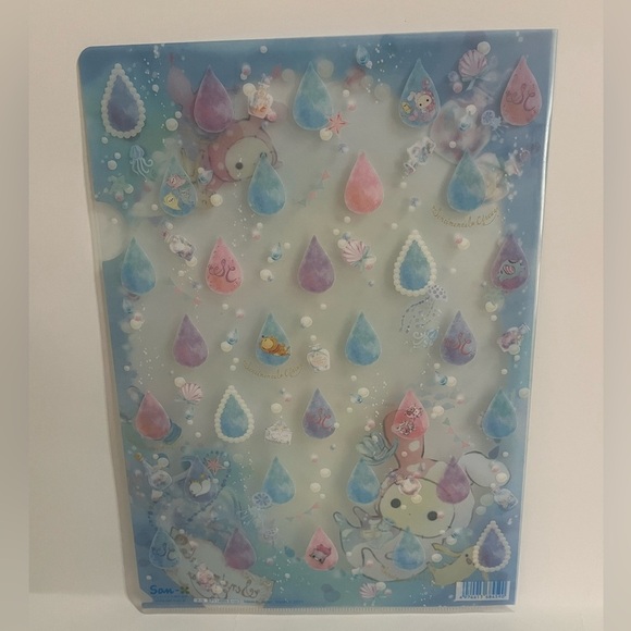 Sentimental Circus Rainy Days Thin Plastic File Folder - Picture 2 of 6